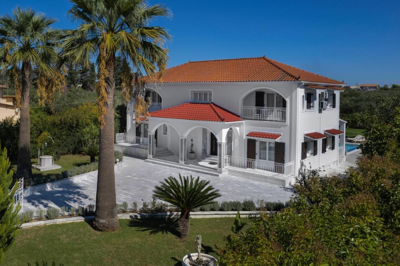 Aigli Villa Agios Kirikos  Luaran gambar