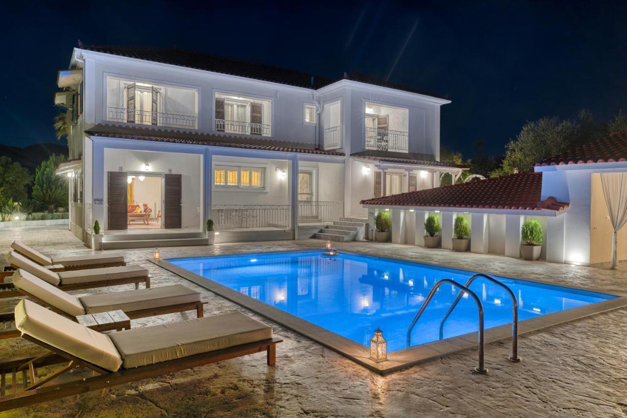 Aigli Villa Agios Kirikos  Luaran gambar