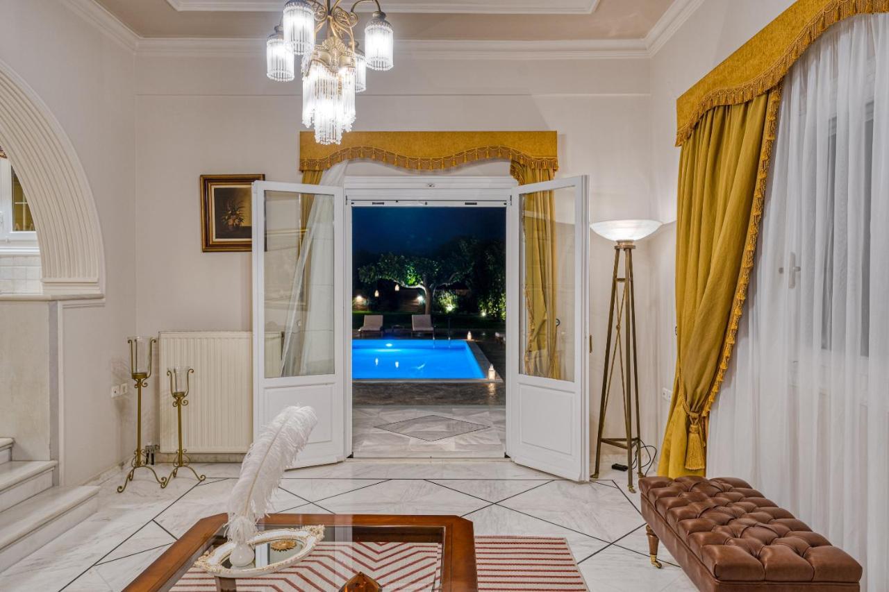Aigli Villa Agios Kirikos  Luaran gambar