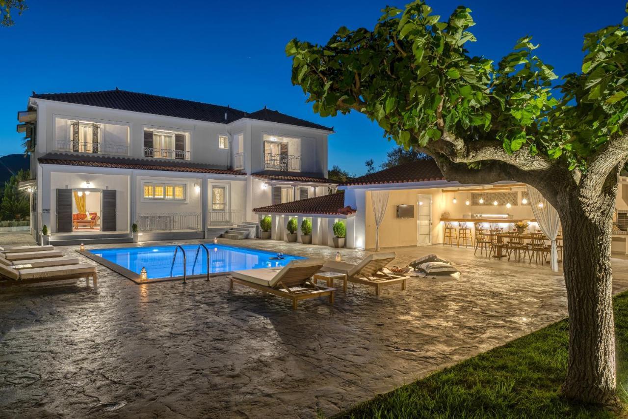 Aigli Villa Agios Kirikos  Luaran gambar