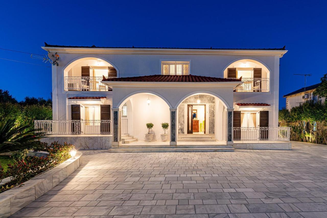 Aigli Villa Agios Kirikos  Luaran gambar